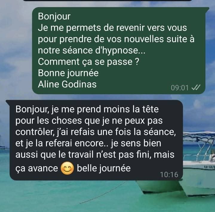 Témoignage Lâcher-prise
